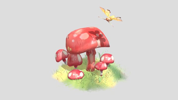 Mushroom 3D Model