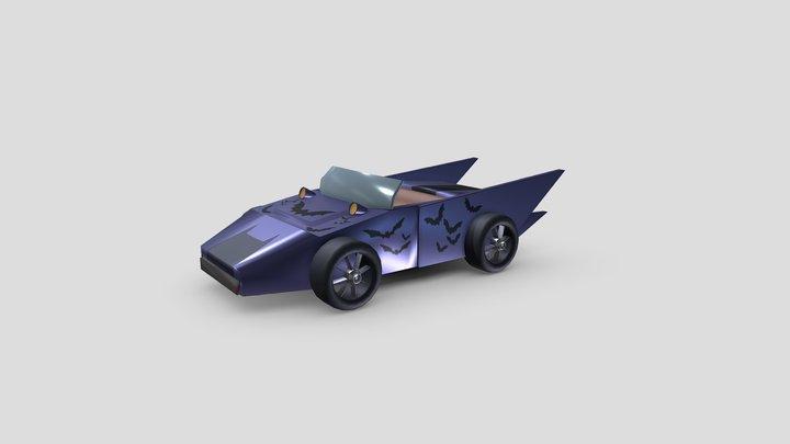 Bat car 3D Model