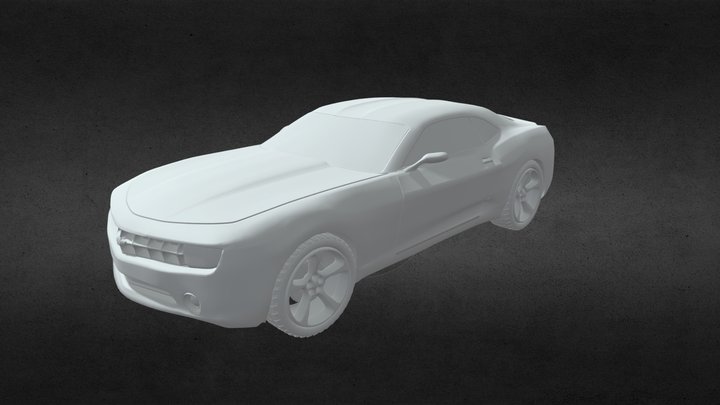 Camaro SS 2009 3D Model