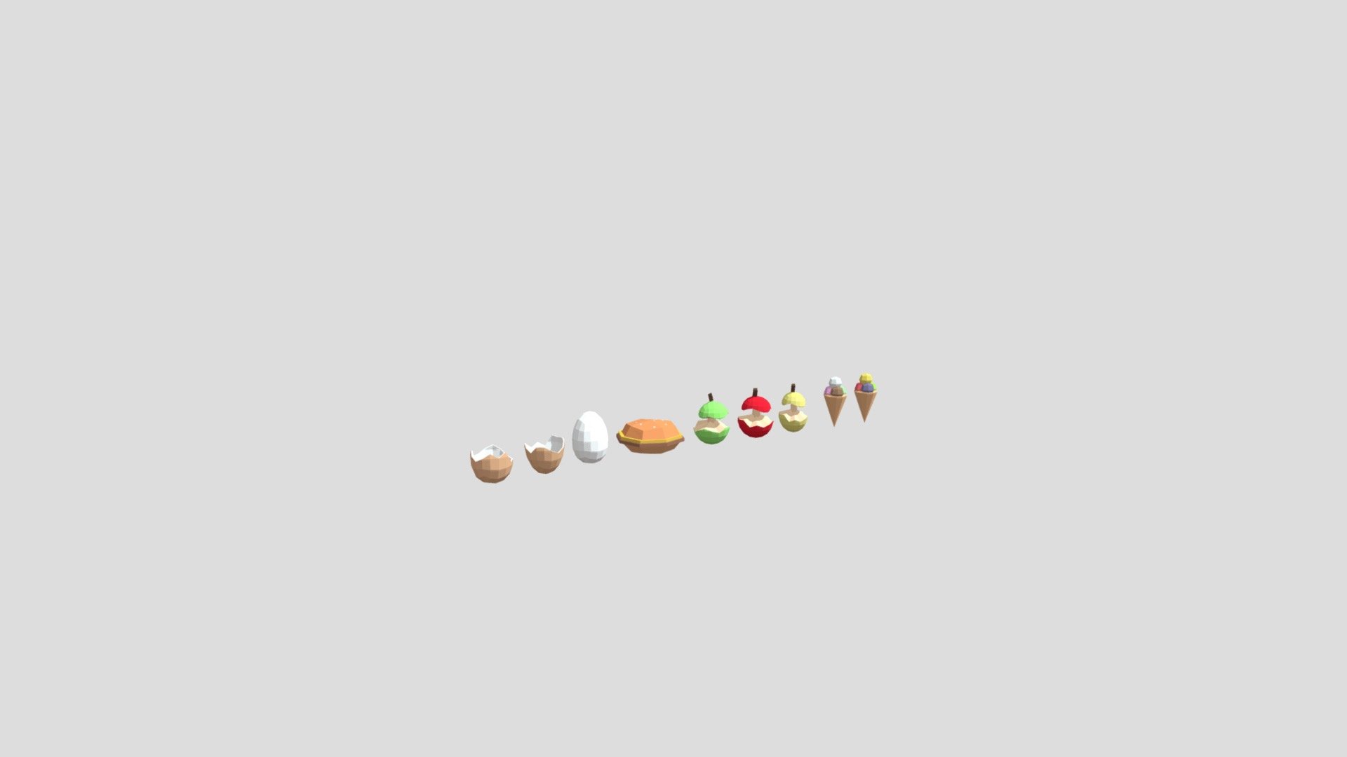 Food Props Lowpoly - Download Free 3D model by Anton.Kasian.Edberg ...