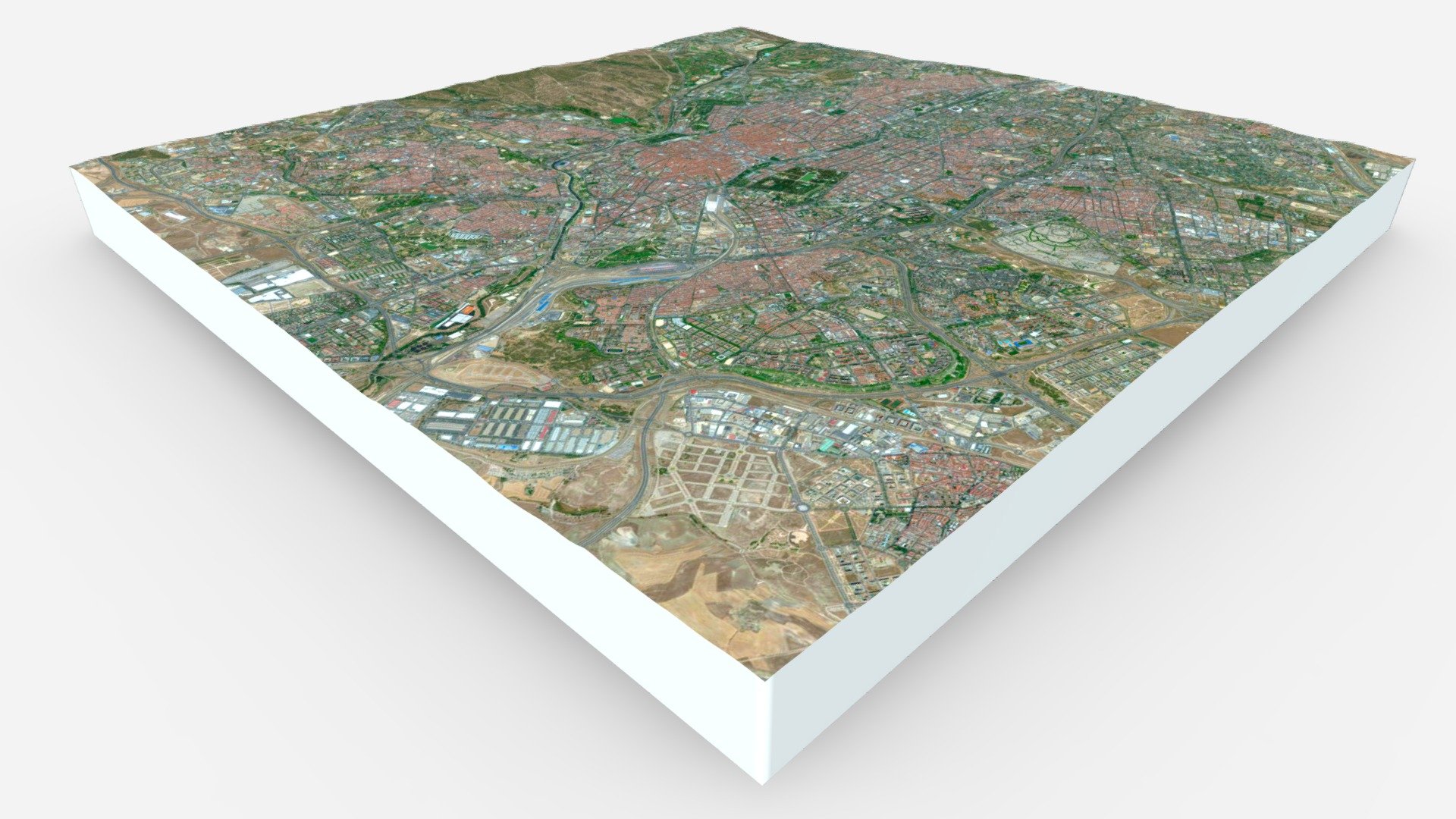 Madrid 3D Model By E sfera skolskaknjiga 0742586 Sketchfab