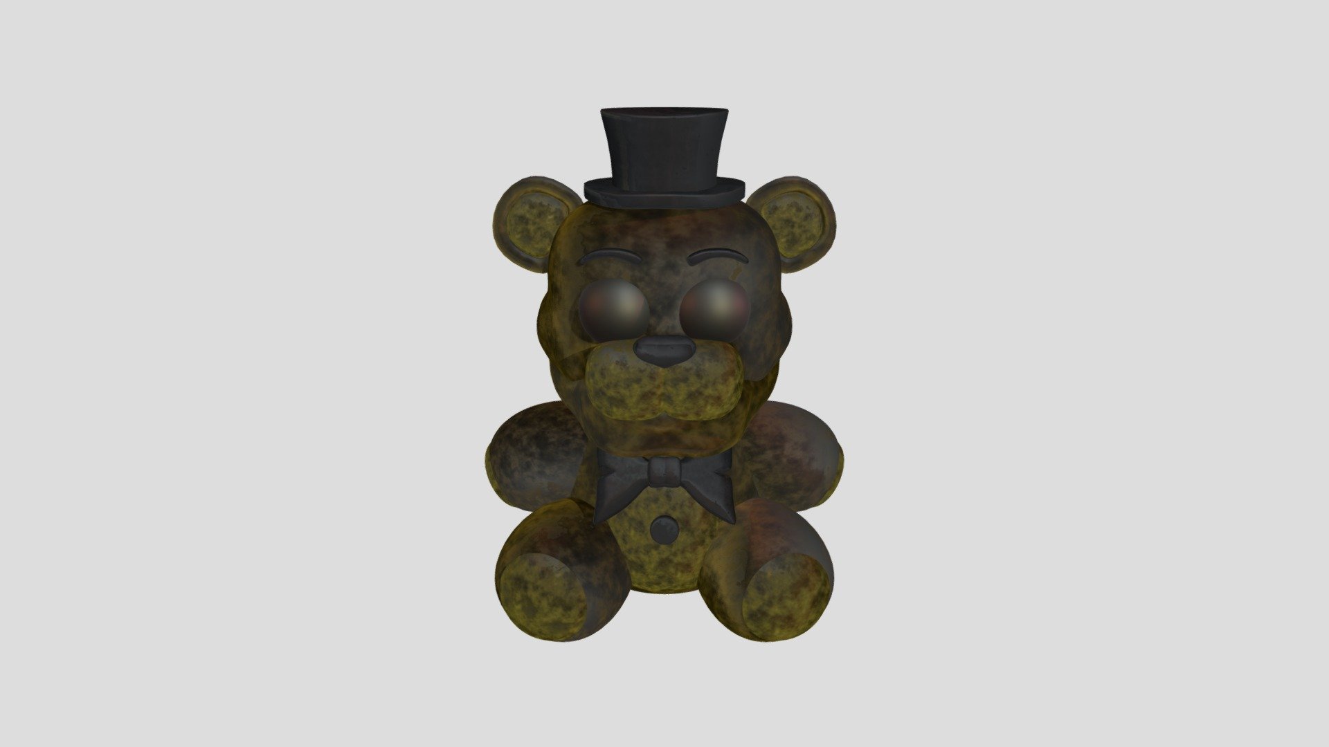 Golden Freddy - Download Free 3D model by Piraterock13110 [0742676 ...