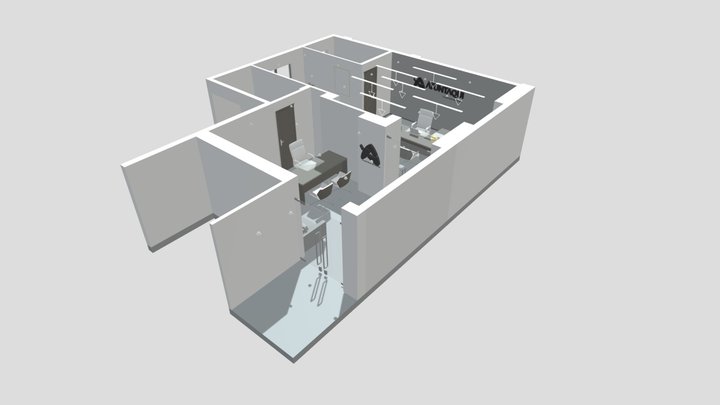 Remodelación de gerencia 3D Model