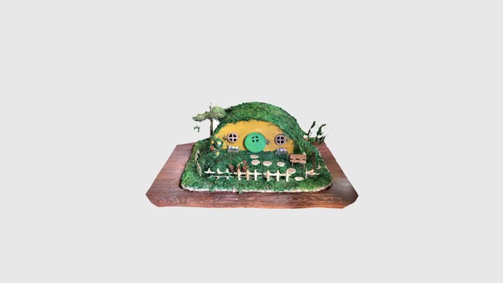 Hobbit house Hania 3D Model