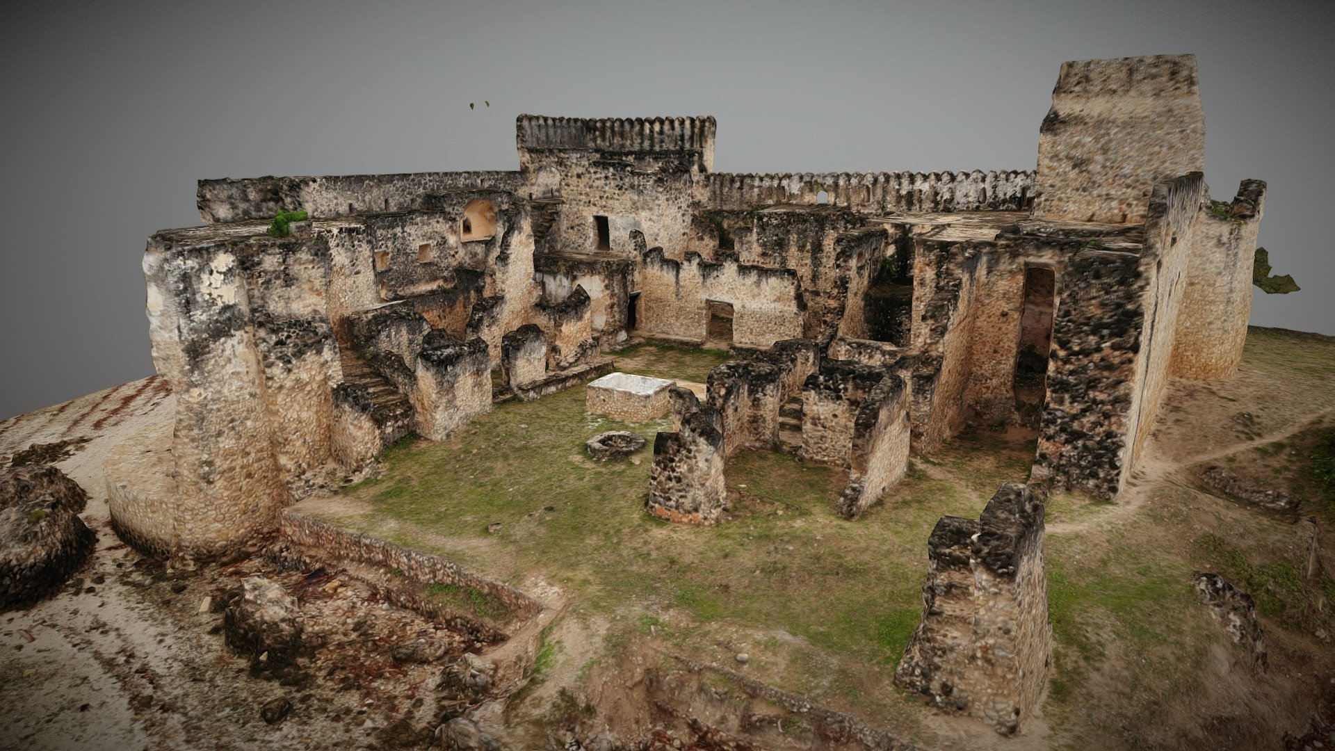 Kilwa Kisiwani photogrammetry scan