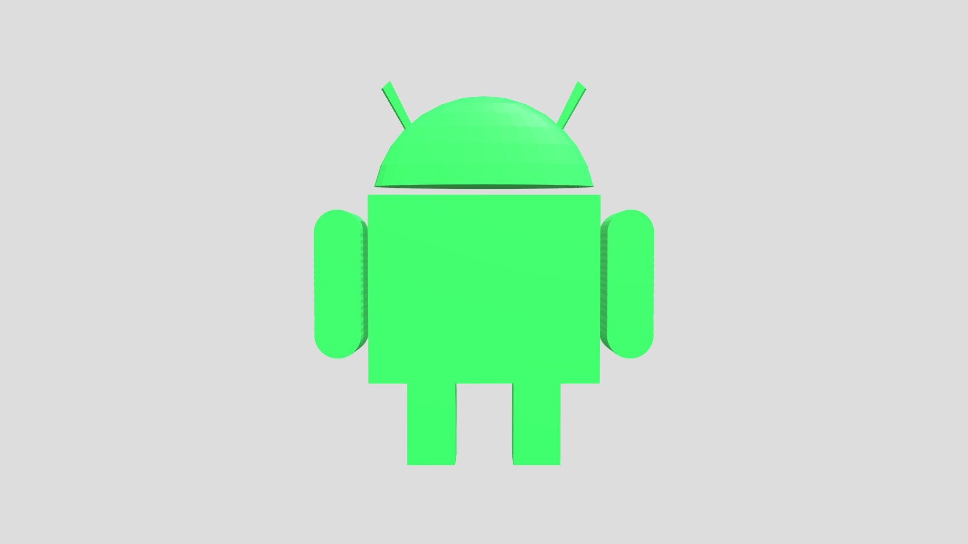 Android Logo   Download Free 3D Model By PatelDev [c64ab93]   Sketchfab