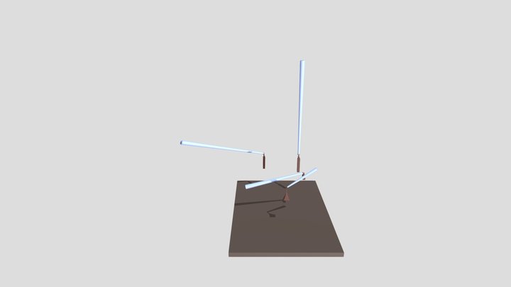 Led Bro's TCF 2009 Searchlights – Gratis 3D-model STL