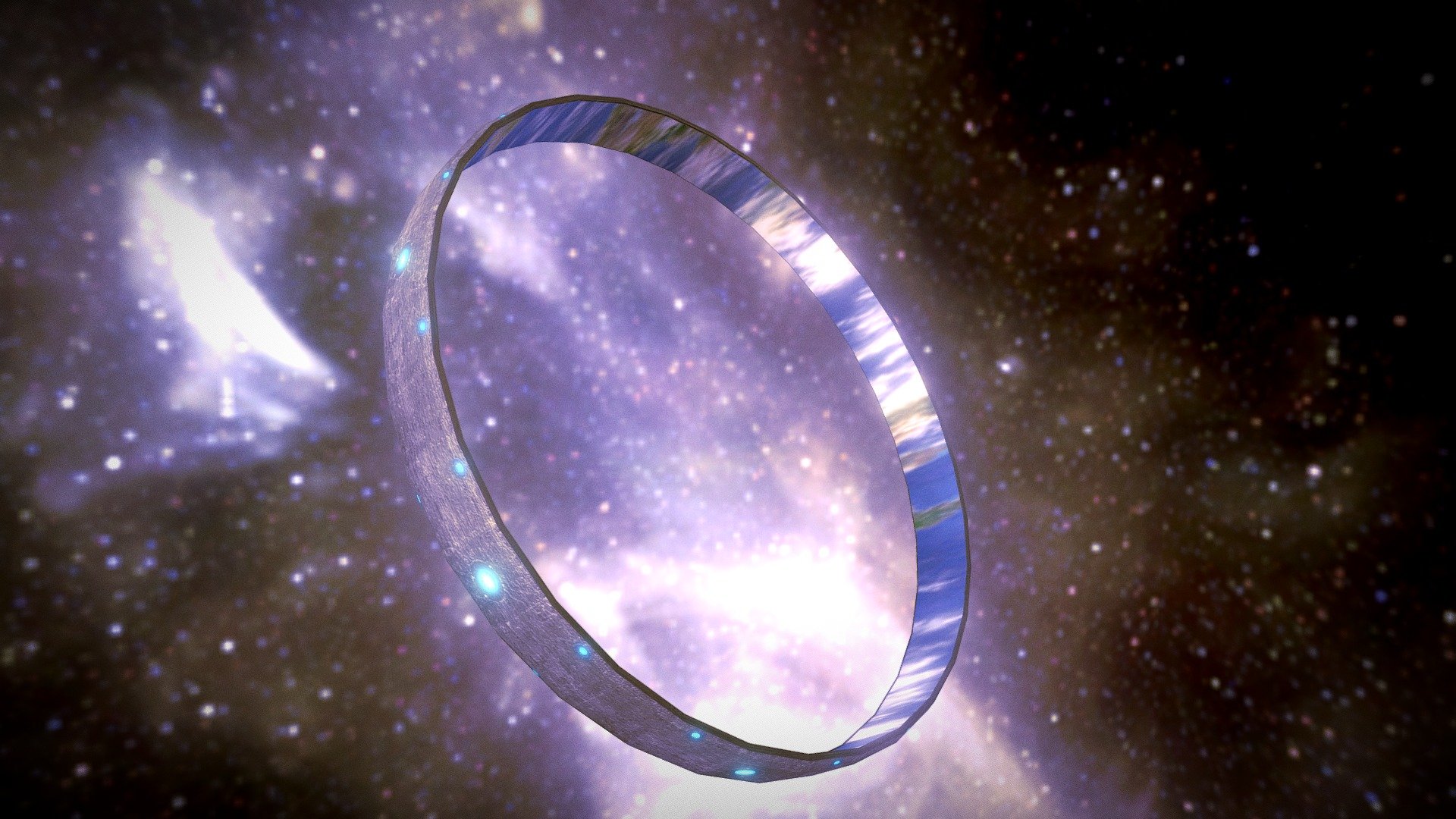 Sacred Ring Halo Download Free 3d Model By Anthony Yanez
