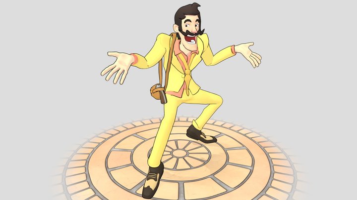 Liar Larry - Gang Up! 3D Model