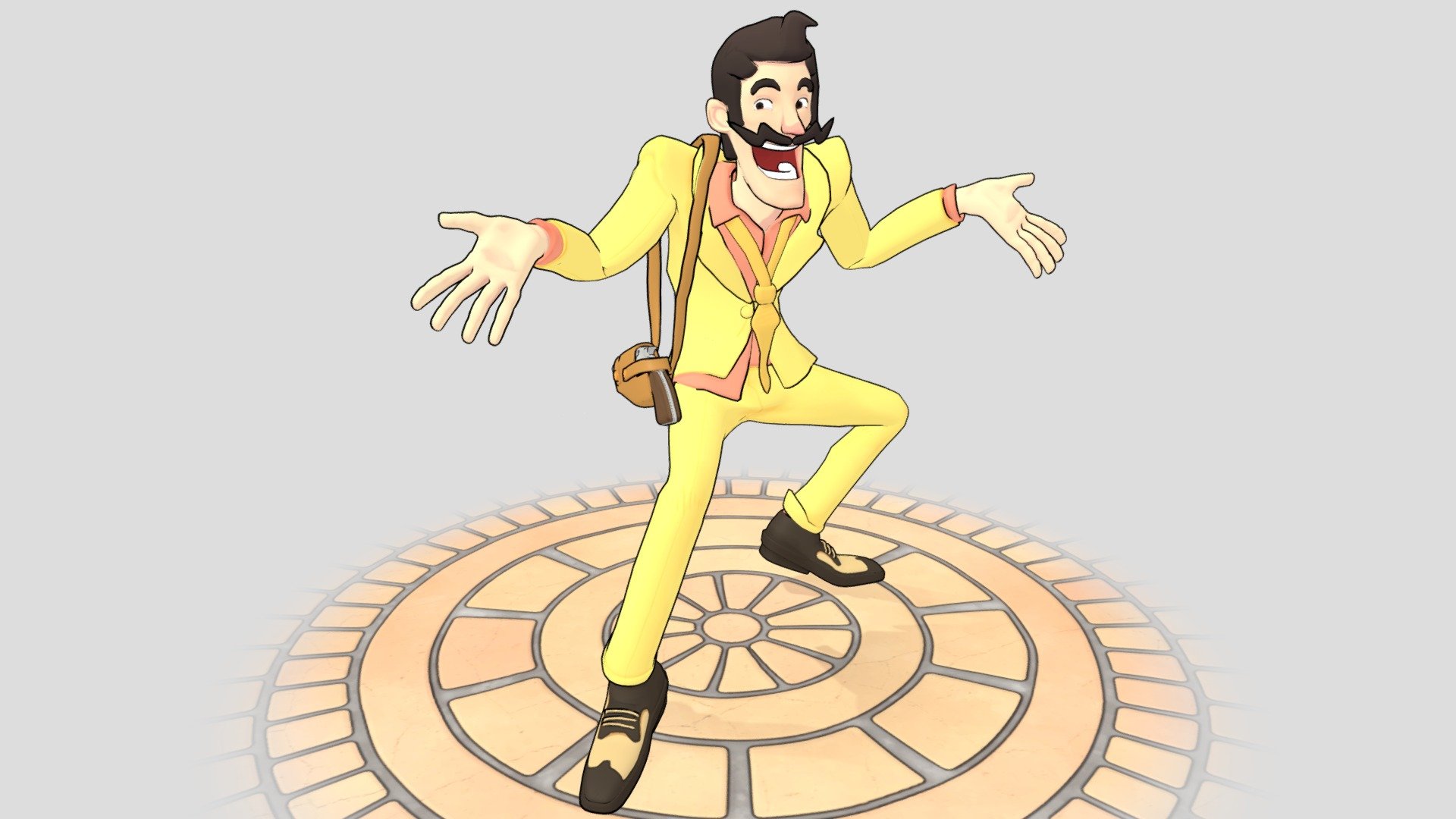 Liar Larry - Gang Up! — Sketchfab embed 3D viewer