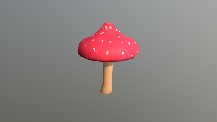 Mushroom 02 3D Model