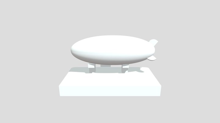 Blimp (3D-Print) 3D Model
