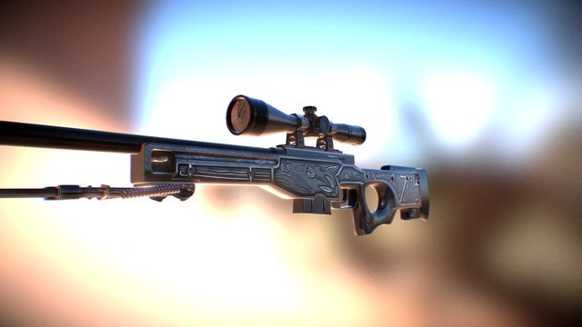 AWP 3D Model