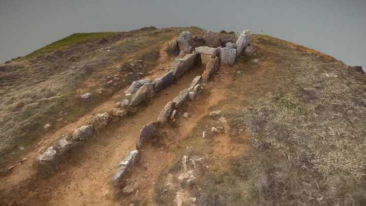 Dolmen de Cubillejo 3D Model