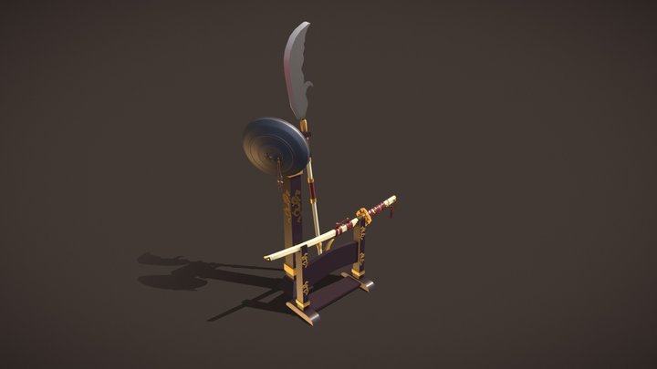 the soul of samurai 3D Model