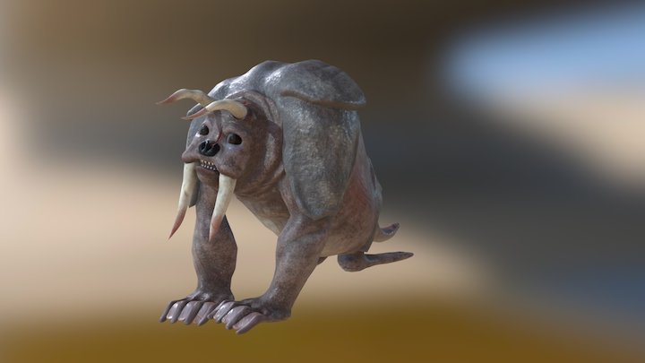 Battle Seal Submission 3D Model