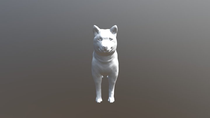 Fancy Dog 3D Model