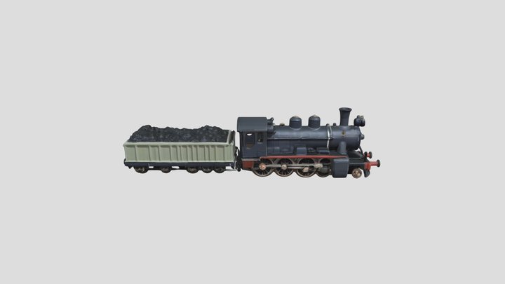 steam_train 3D Model