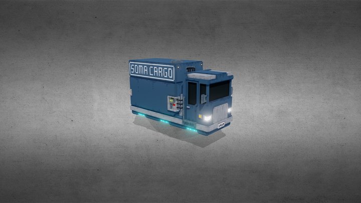 Hover Truck 3D Model