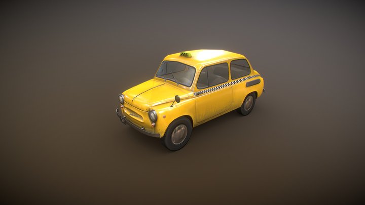 ZAZ 1965 "Humped" 3D Model