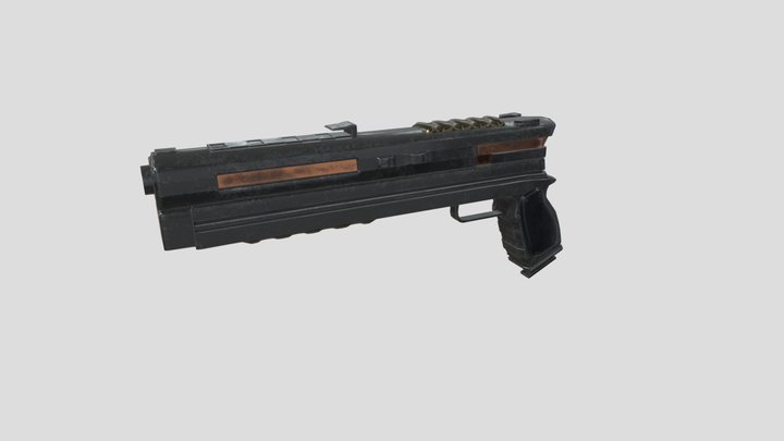 Pistol 3D Model