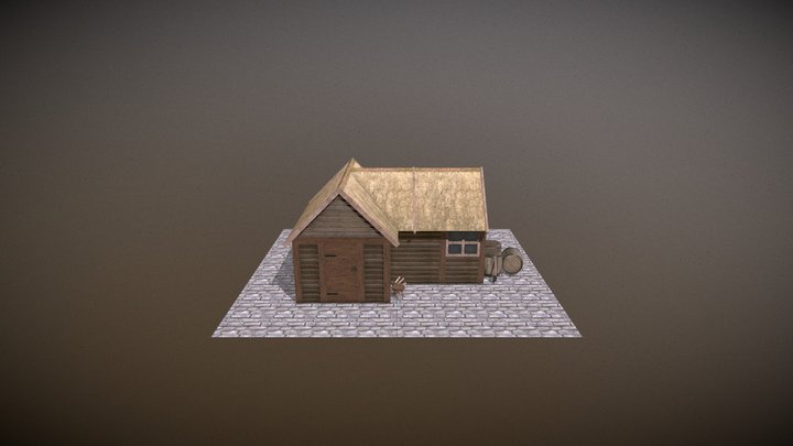 Diorama House 3D Model