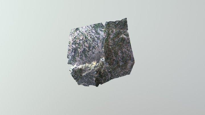 지리산_천왕봉_3D모델링 3D Model