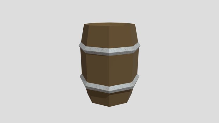 Barrel 3D Model