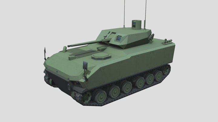 Kaplan 30 IFV 3D Model