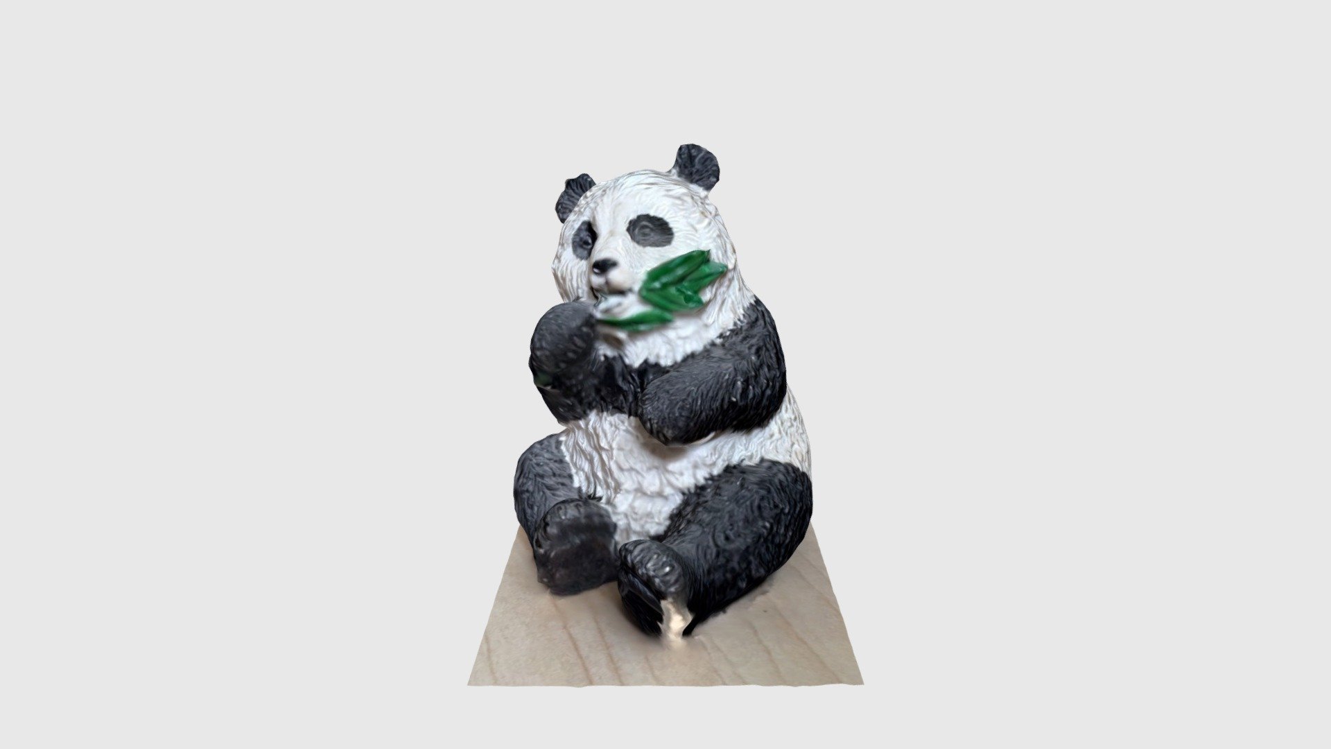 Panda scanned by iPhone 13Pro