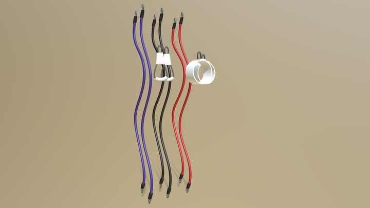 Multipurpose Exercise Beam - Bands 3D Model