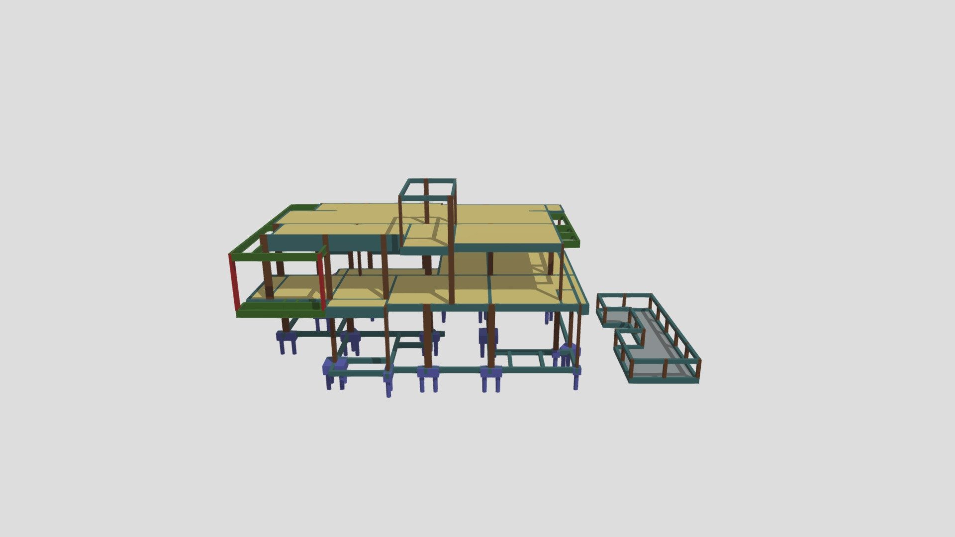 3D Residência NASF - Alphaville 3