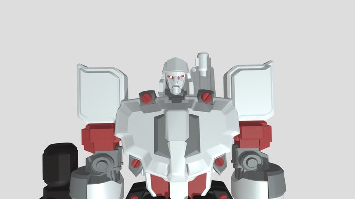 Megatron IDW comics 3D Model