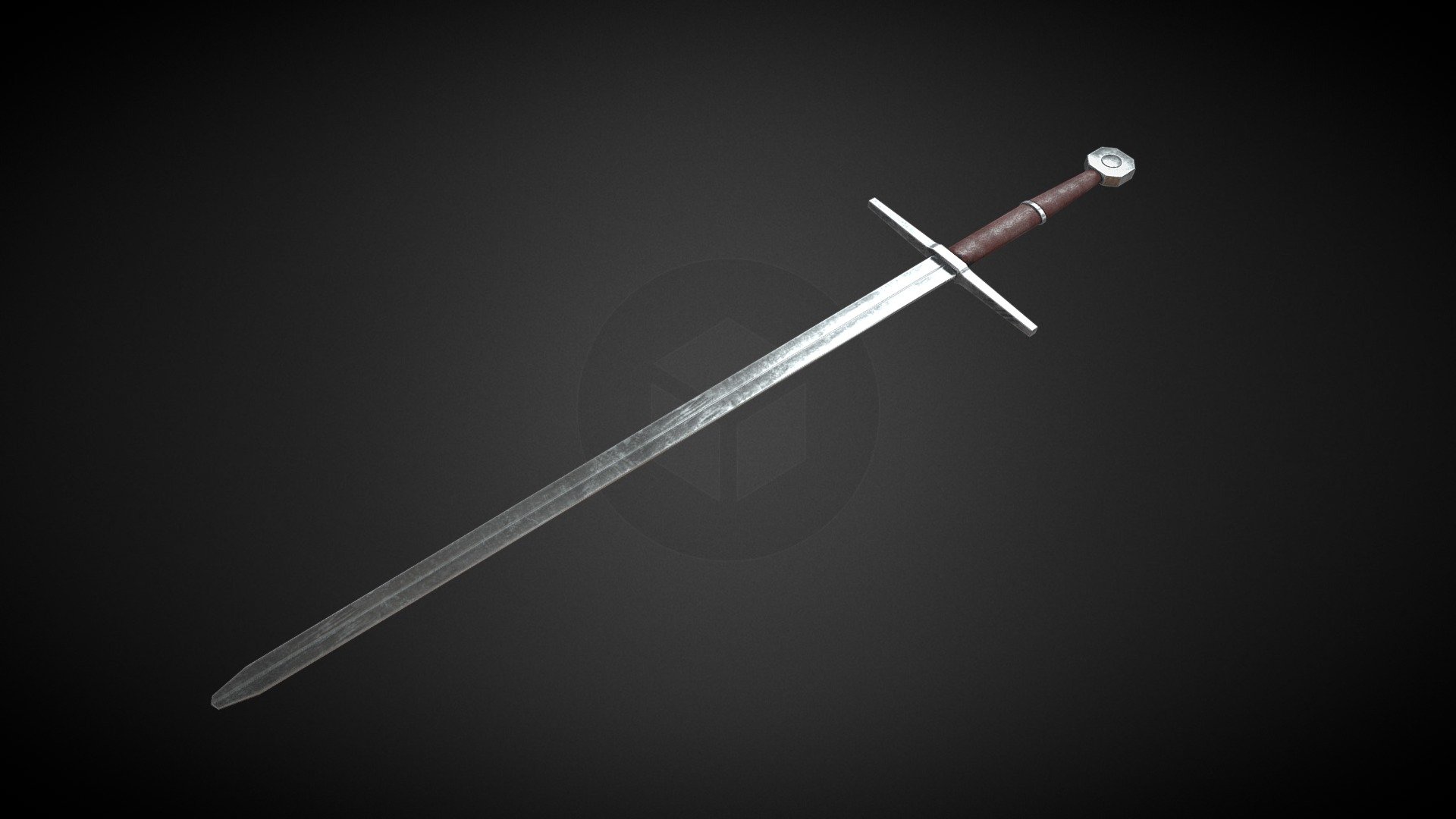 Medieval Sword - Download Free 3D model by Tjarko Hillebrink ...