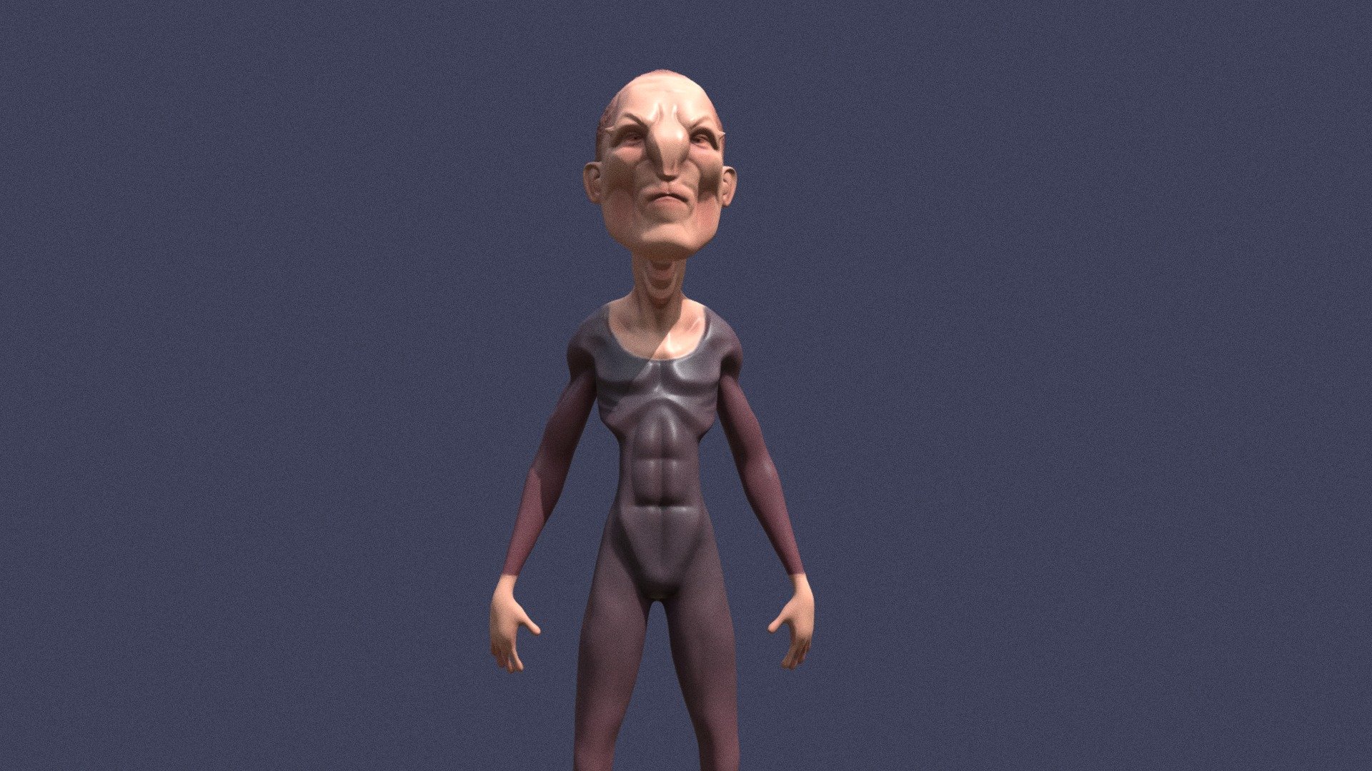 A Alien man - Buy Royalty Free 3D model by HASSAN ZAYED (@abumoaaz3d ...