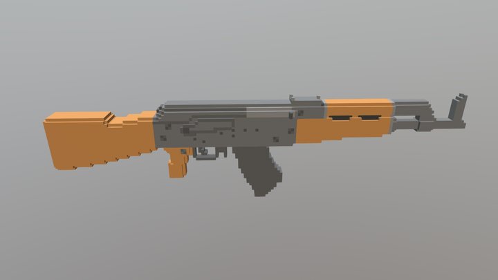 Ak-47 3D Model