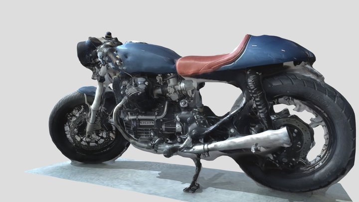 Honda Motorcycle 3D Model