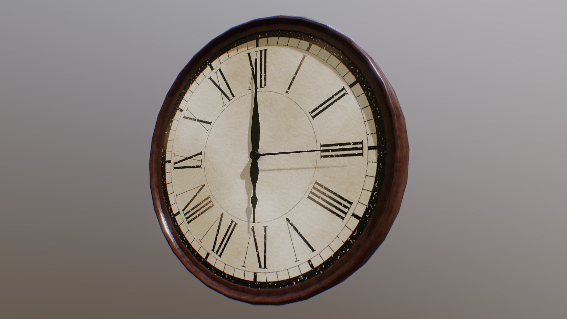 Vclock - 3D model by Artbake Graphics (@artbake_graphics) [07532a8 ...