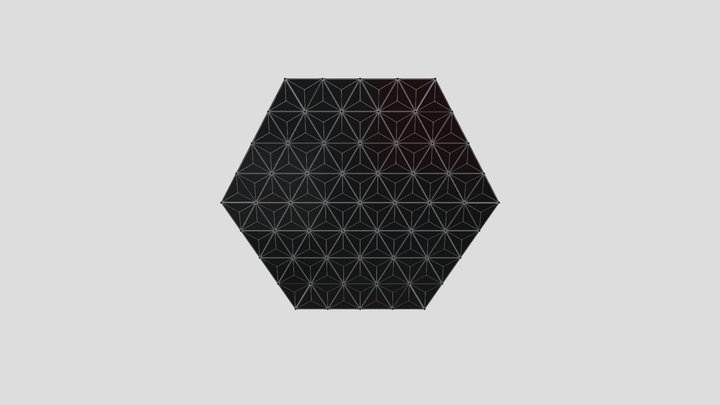 Kinetic Wall 3D Model