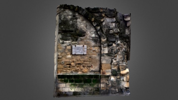 Vestige du couvent des Mathurins rue de Cluny 3D Model