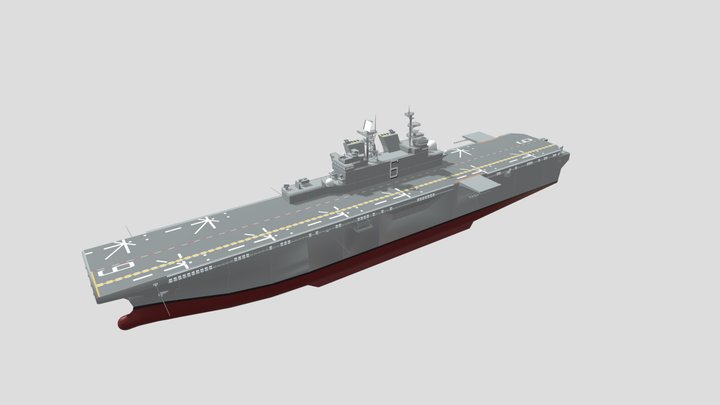 USS America LHA-6 – Modèle 3D gratuit STL