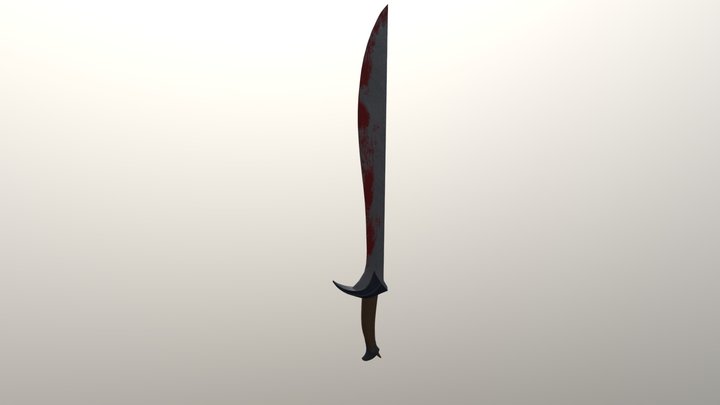 Sword For Texture 3D Model