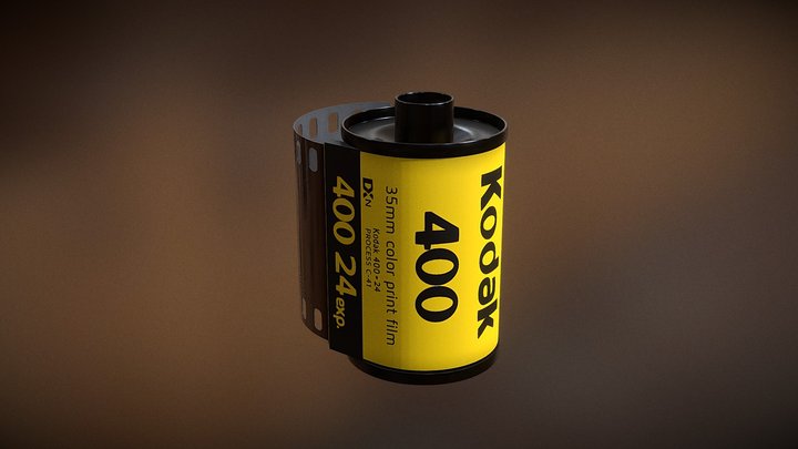 Kodak 400 Color Film - 24 exp. 3D Model