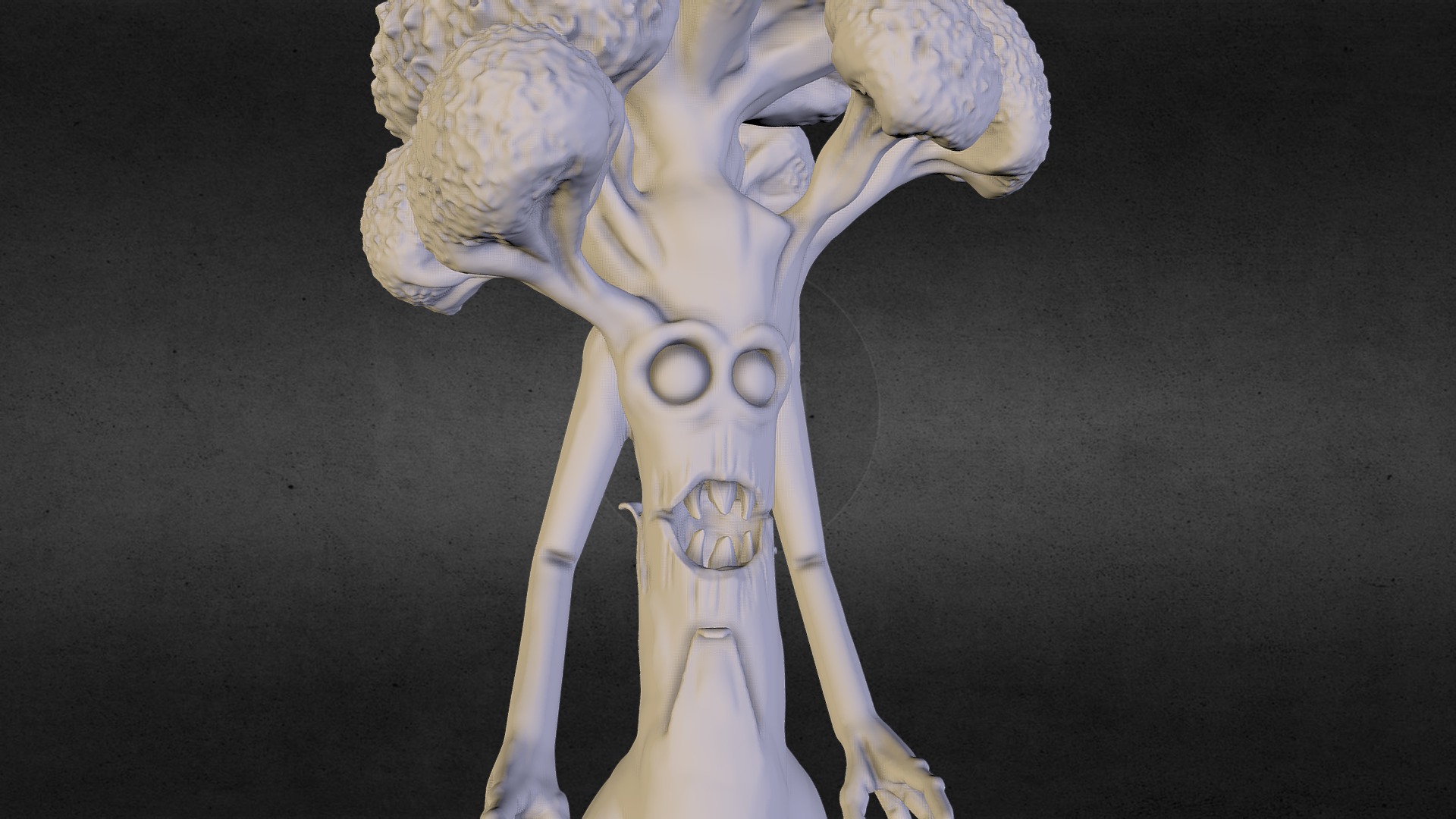 Monster Sculpt - Broccoli - 3D model by mdjustin [0758285] - Sketchfab