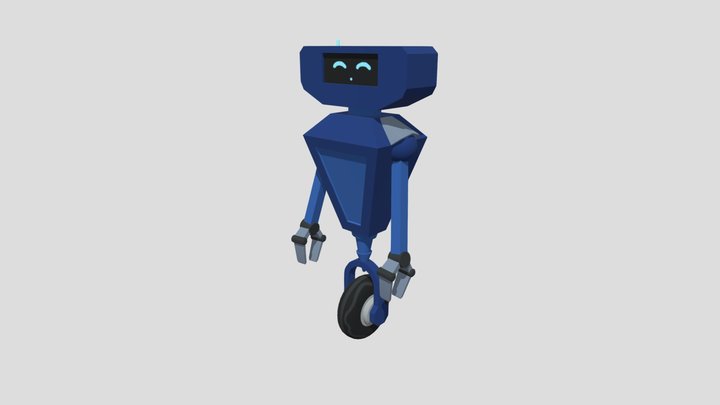 ROBOT IDLE ANIMATION 3D Model