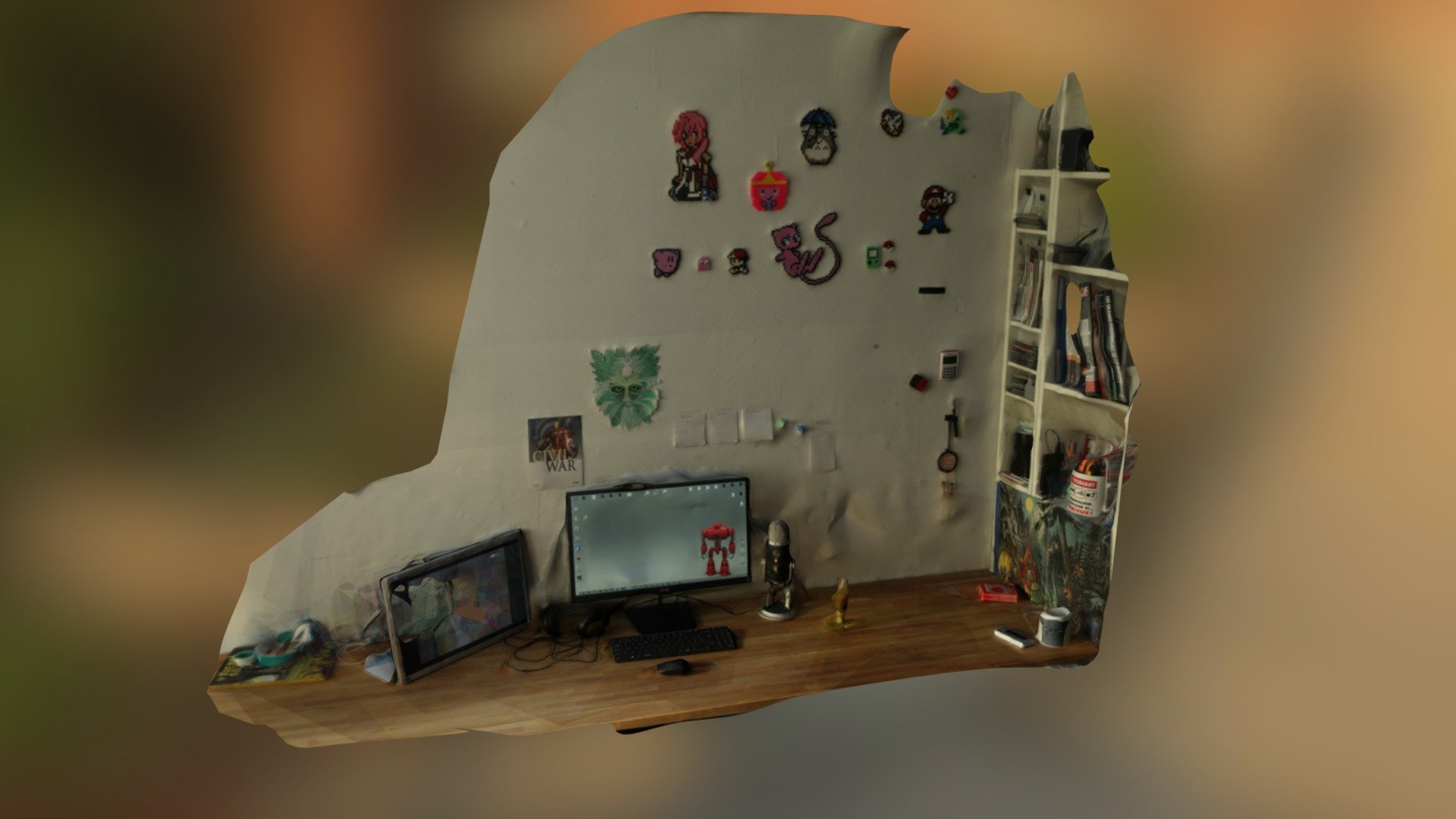 Autodesk 123D #4 - Mur