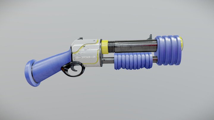 Shotgun 3D Model