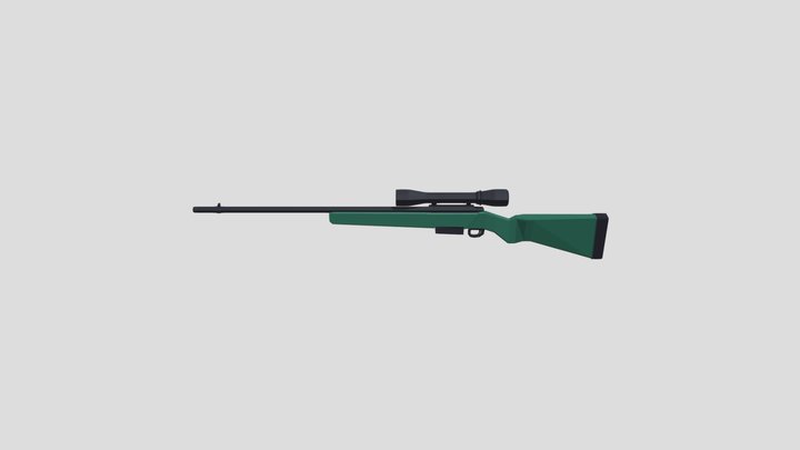 Sniper 3D Model