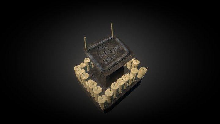 oldStoneStand 3D Model