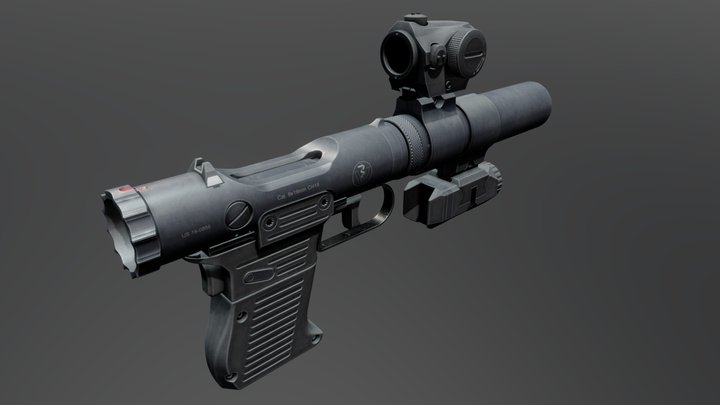 B&T VP9 3D Model